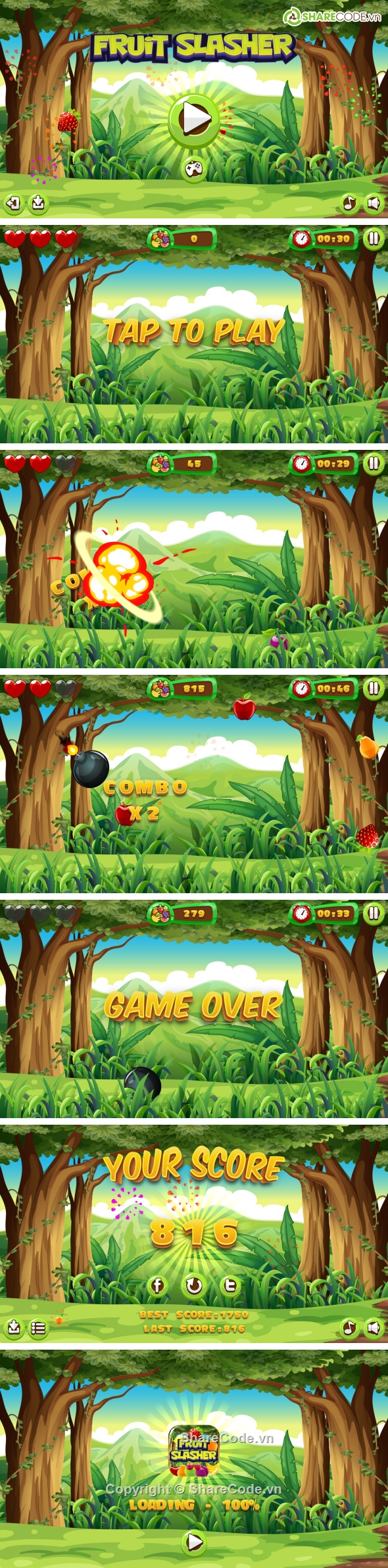 Game,game html5,source game html5,chém trái cây